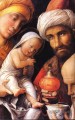 L’adoration des mages dt1 Renaissance peintre Andrea Mantegna